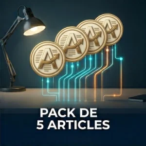 pack de 5 articles